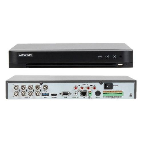 8-channel, 1U hybrid Digital Video Recorder (DVR) -