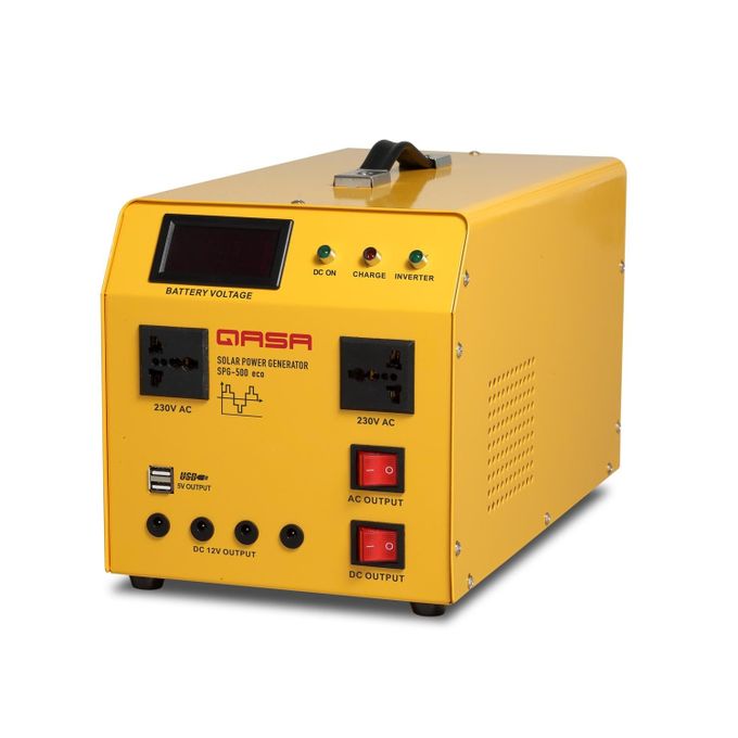 QLINK QASA LBQ030L3 SOLAR POWER GEN SPG-500 ECO WITH 300W MODIFIED SINE WAVE