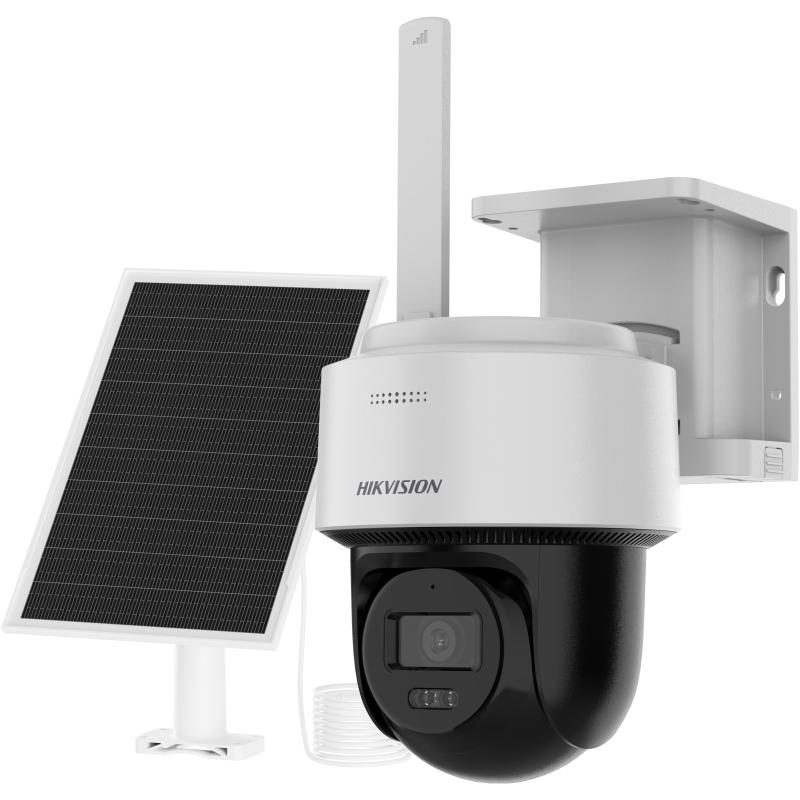 4MP standalone, solar-powered 4G Pan-Tilt (PT) network camera-DS-2CFSP4/4G