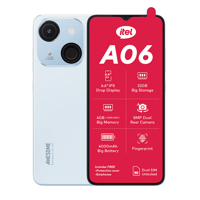 ITEL A06 2GB+32GB