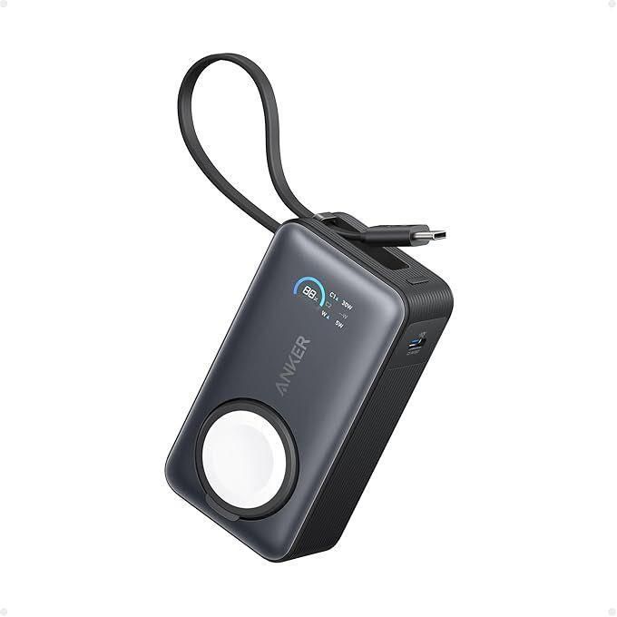Anker 2 MagGo Power Bank (10K, 35W, For Apple Watch) A1657H11
