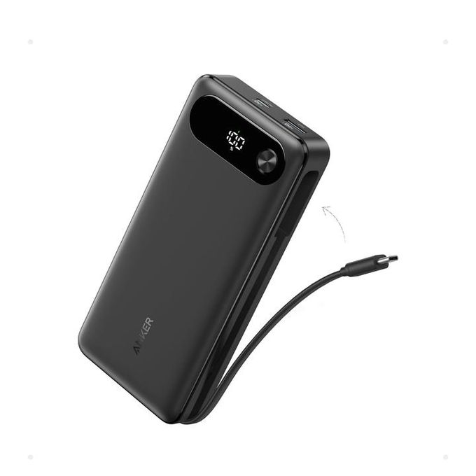 Anker Power Bank 20,000mAh 87W Built-In USB-C Cable (A1383H11)