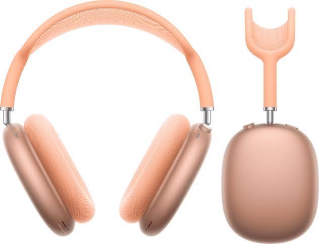 Apple AirPods Max (2nd Generation) in the Orange colorway-