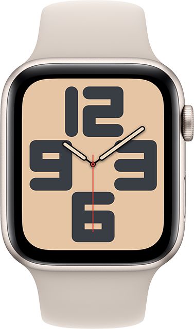 Apple Watch SE (2nd Generation) GPS 44mm in Starlight-MXEV3QA/A
