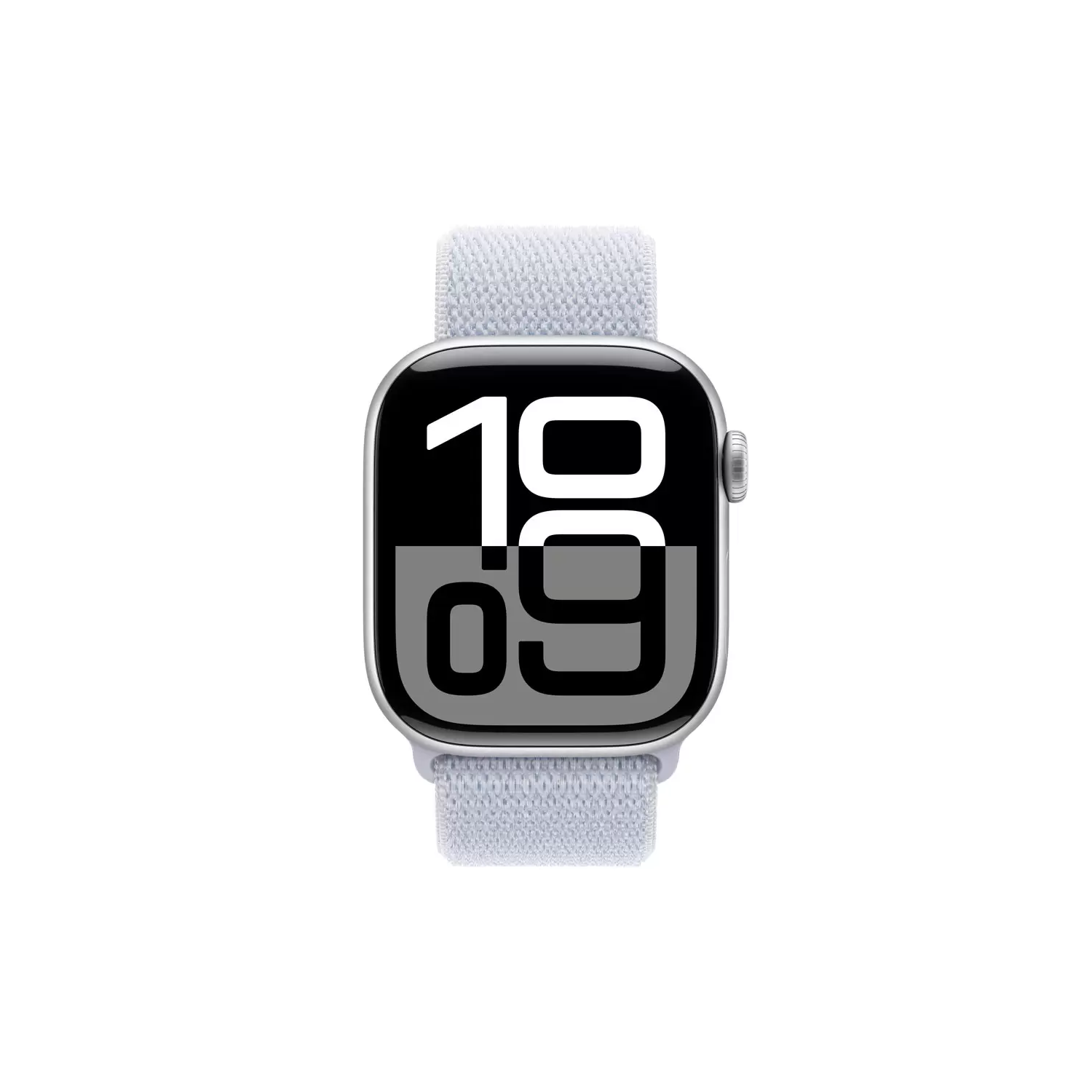 Apple Watch Series 10 GPS 42mm Silver Aluminium Case with Blue Cloud Sport Loop-MWWD3QA/A