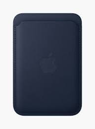 Apple iPhone FineWoven Wallet with MagSafe in Deep Blue-MA6X4ZM/A