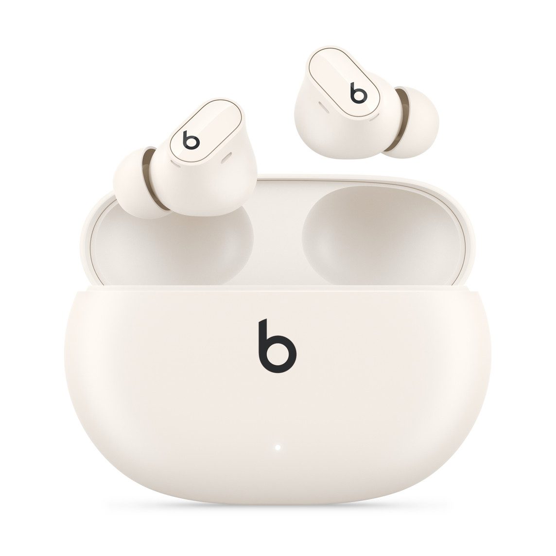 Beats Studio Buds + True Wireless Noise Cancelling Earbuds in the Ivory color variant-MQLJ3ZM/A