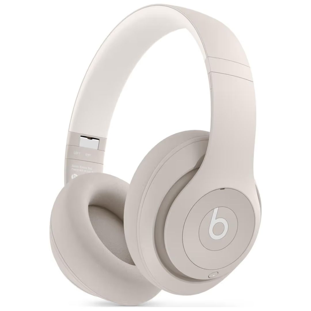 Apple Beats Studio Pro Wireless Headphones in the Sandstone colorway-MQTR3ZM/A