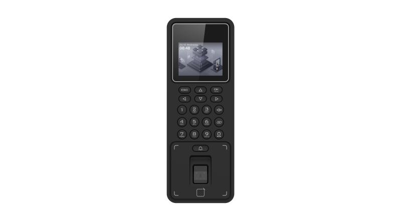 Pro Series biometric fingerprint access control and local time-attendance terminal-DS-K1T808MFWX-B