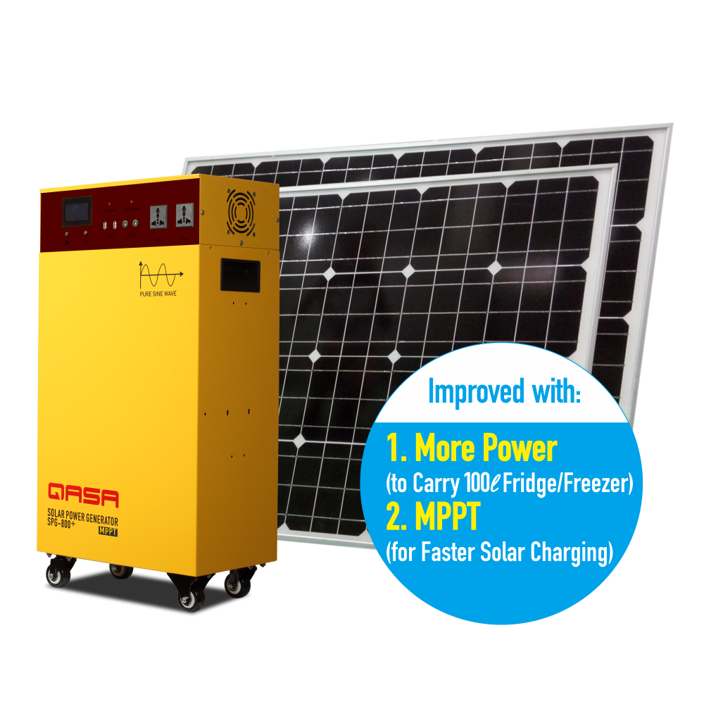 QLINK QASA LBQ030E4 SOLAR POWER GEN SPG-800 DIY (BATTERY EXCLUDED, 30A)