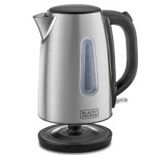 BLACK+DECKER JC450-B5 Stainless Steel Electric Kettle – 1.7L