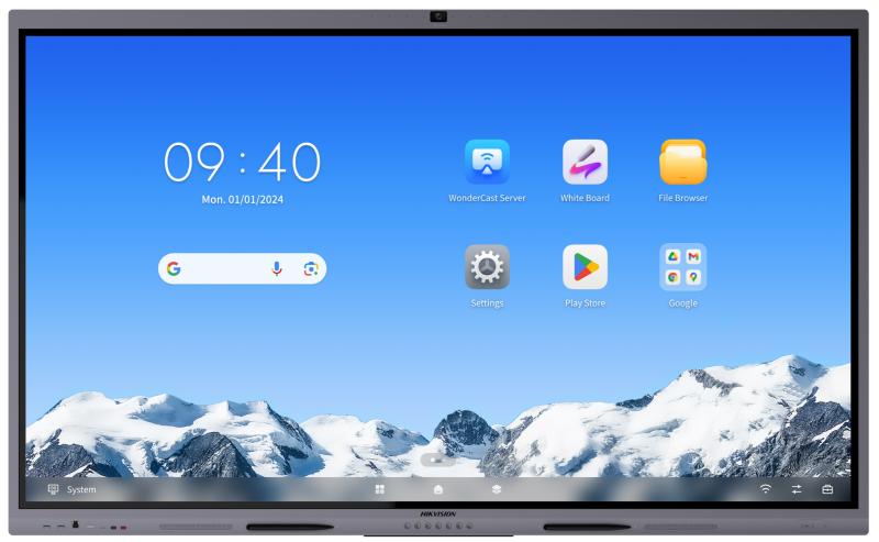 Hikvision DS-D5C75RB/B2L 75-inch Interactive Flat Panel Display-DS-D5C75RB/B2L