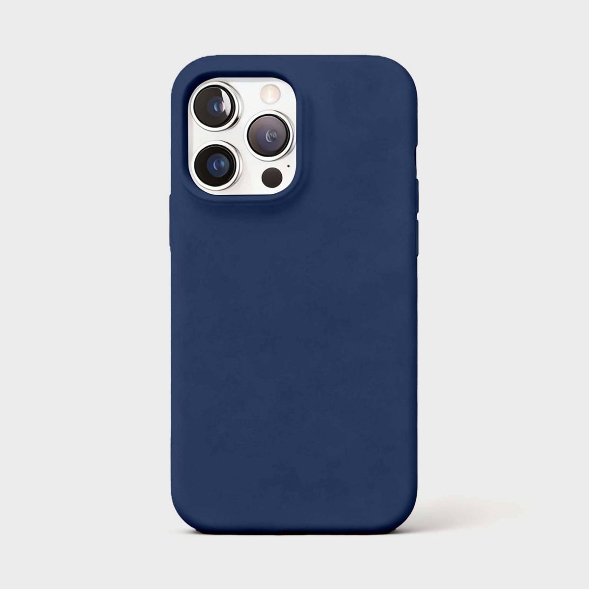 iPhone 16 Pro Max Silicone Case with MagSafe in the color Denim-MYYU3ZM/A