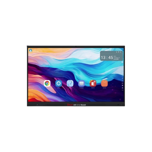 Zinox 75" Smart Interactive Board – Flat Panel Display